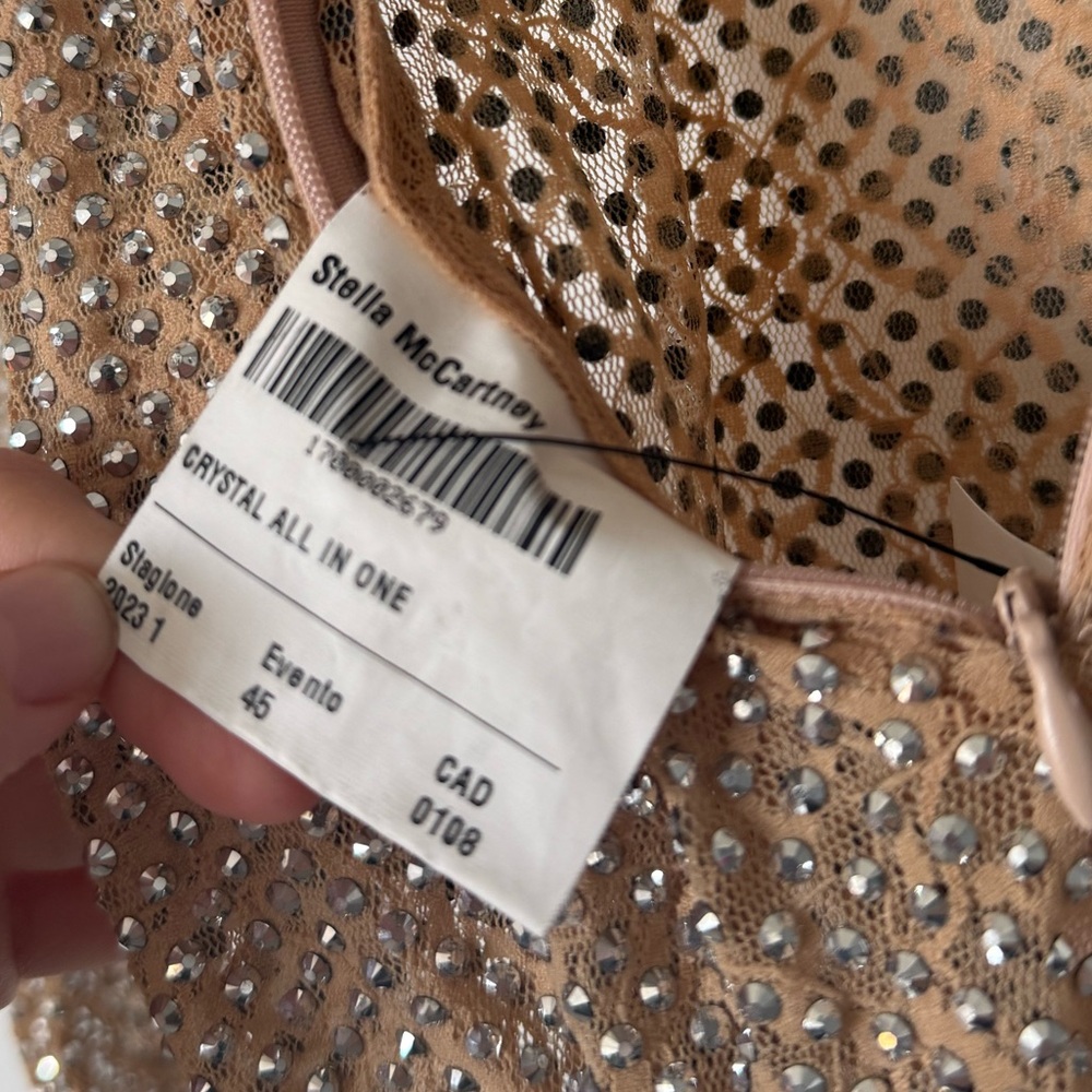 Like new Stella McCartney Diamanté Lace Bodysuit $4,725 - Picture 13 of 16